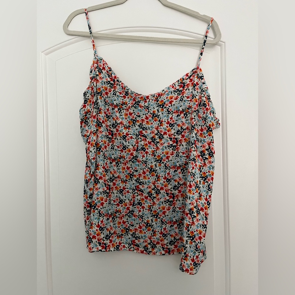 Loft floral tank